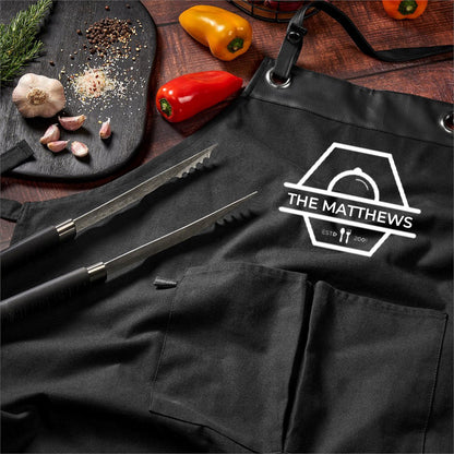 Flamebound Braai Apron - Name