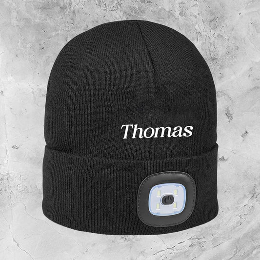 Stellar LED Light Acrylic Beanie - Name ONLY