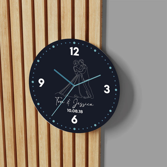 Wall Clock - Wedding Memory