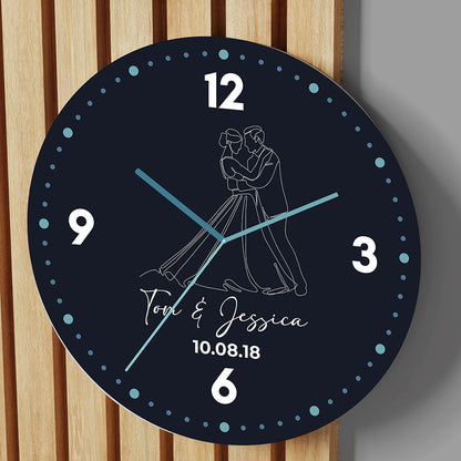 Wall Clock - Wedding Memory