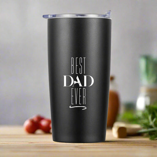 Travel Mug Engraving Best dad ever