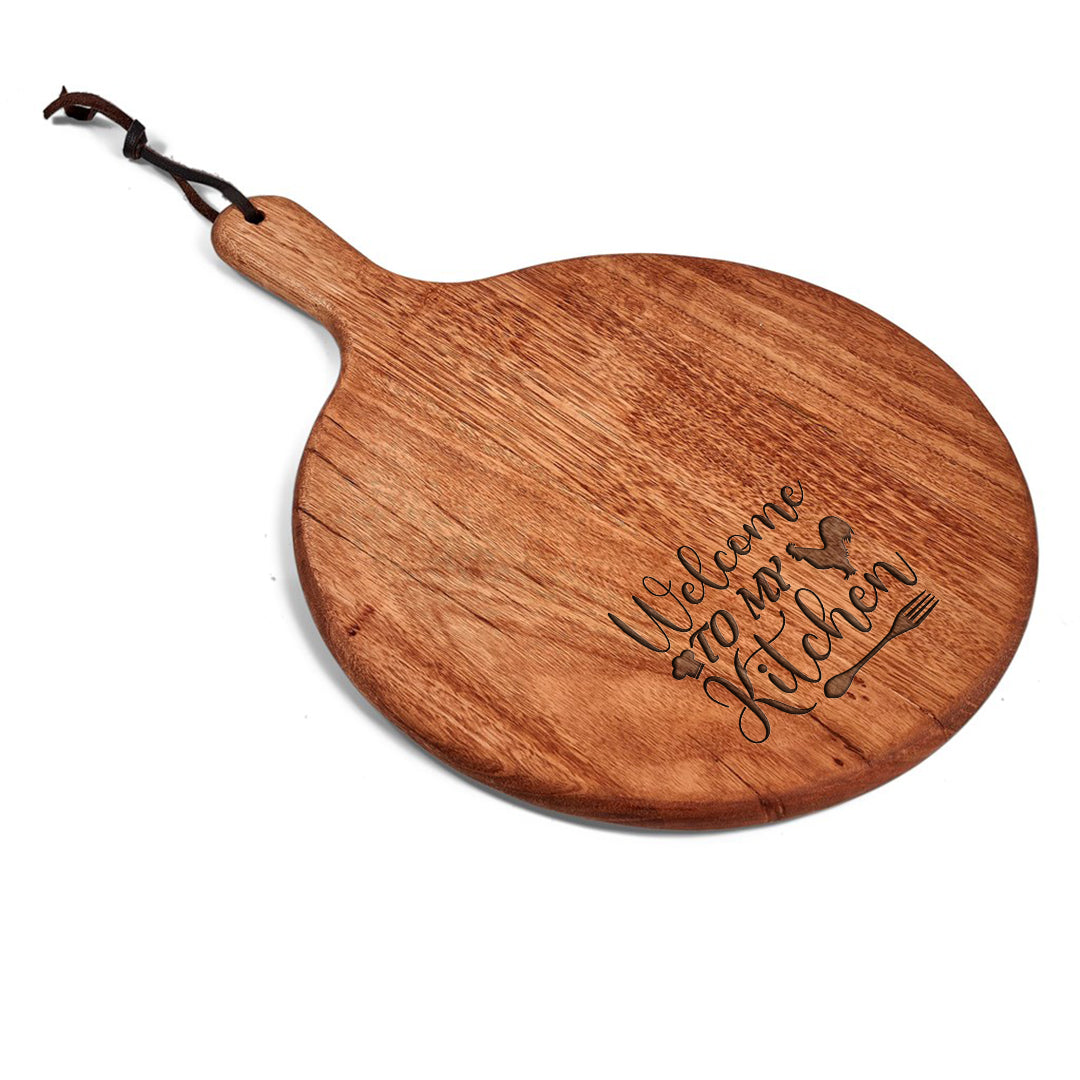 Heritage Round Wooden Paddle