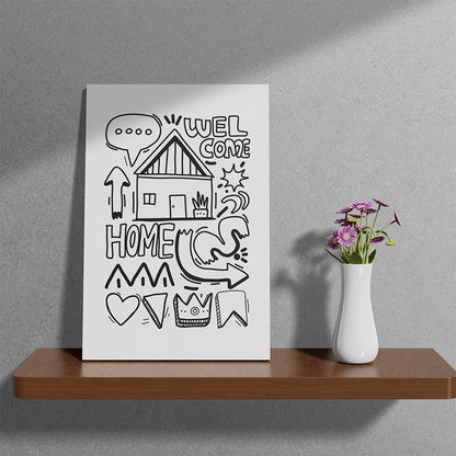 Welcome Home Canvas