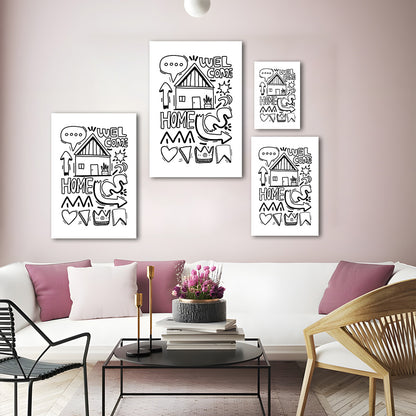 Welcome Home Canvas