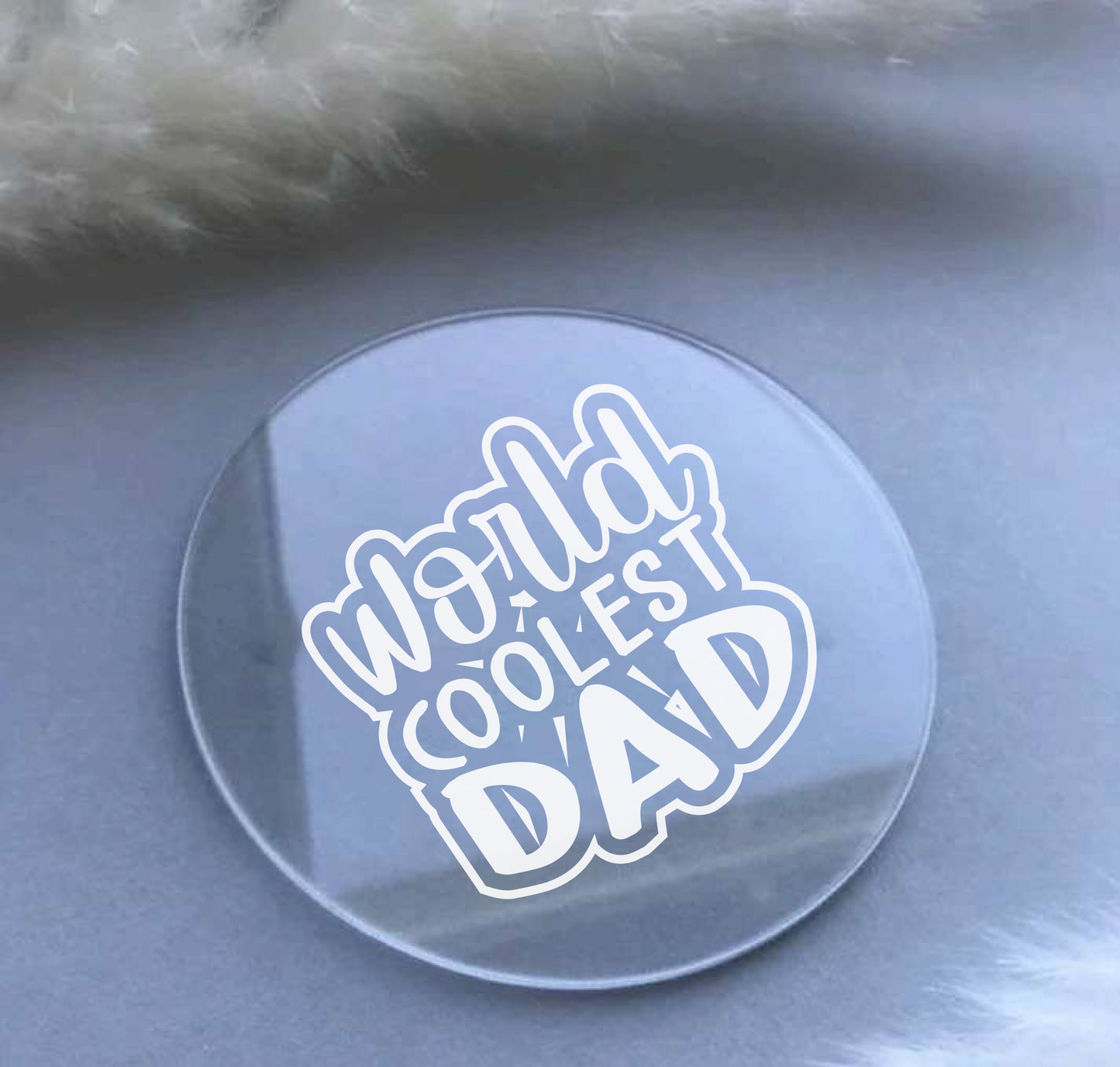 Coaster Set - World coolest Dad
