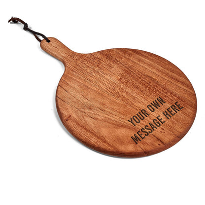 Heritage Round Wooden Paddle