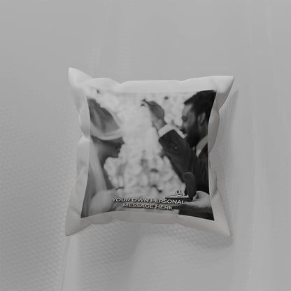 Personalised Wedding Photo Scatter Cushion