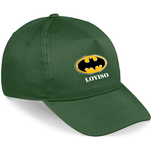 Kids Batman - Personalized Name Cap