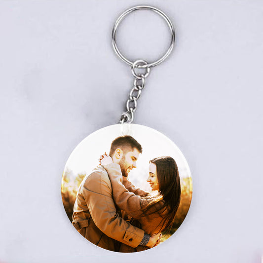 Personalised Vintage Photo Keyring