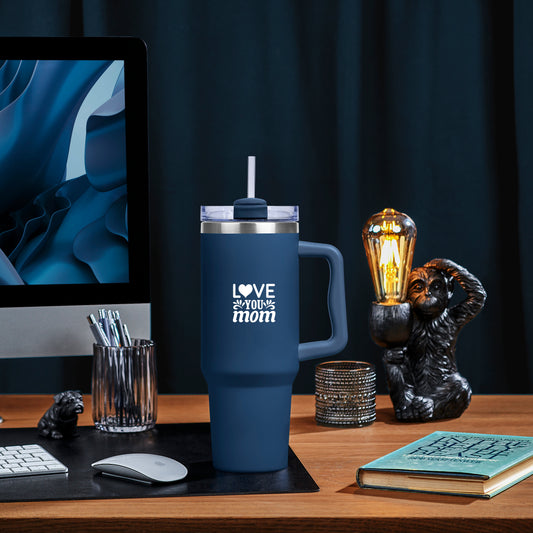 Titan Thermal Stainless Steel Vacuum Mug - Love you Mom
