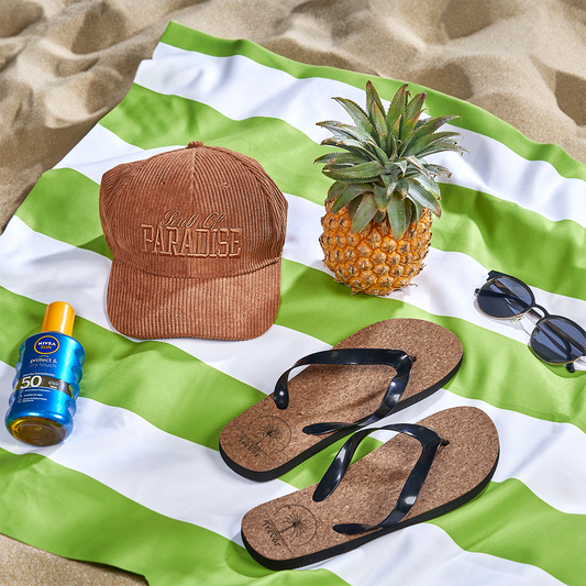 Wave Walk Flip Flops - Name + Art